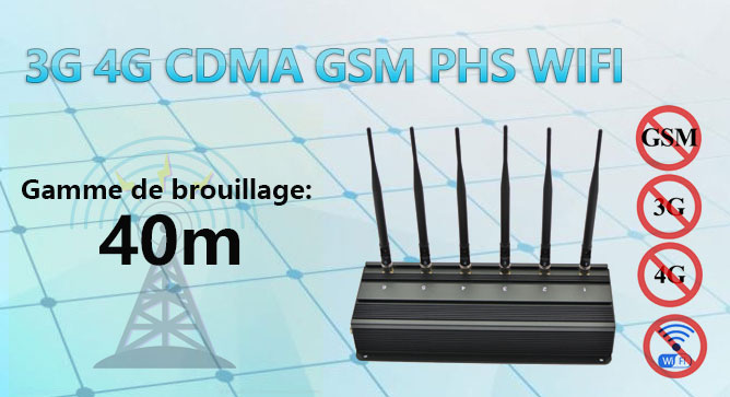 Brouilleurs GSM CDMA DCS PHS Neuf Brouilleur Meilleur prix